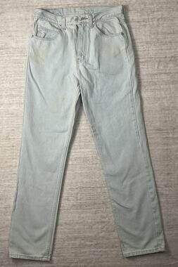 Vintage Jordache Women’s High Rise Straight Leg Jeans Sz 8 80s Denim Light Wash